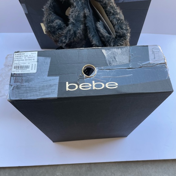 🛑SOLD!🛑Defective! Final Sale!! NIB Bebe RHEA Puffy Fur Boots PRICE FIRM!! - Picture 14 of 16